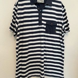 Howler Bros. Striped Polo